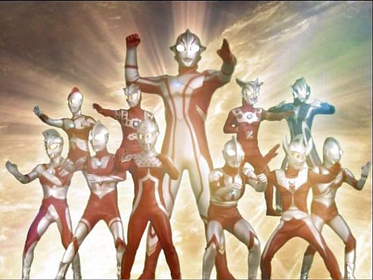 The Ultra Brothers - final scene of Ultraman Mebius