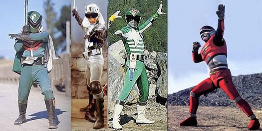 Midoranger, Phantom, Denji Green, Sharivan