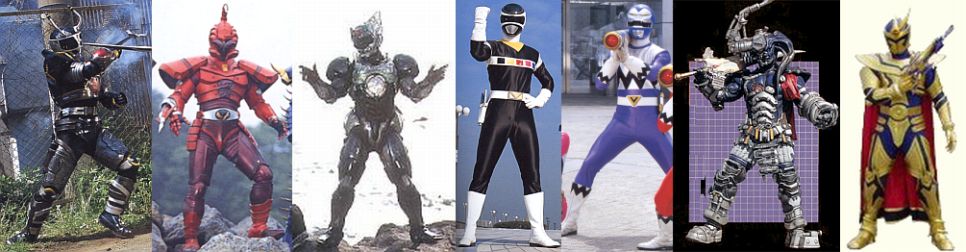 Kamen Rider Black, Kamen Rider Black RX, Shin Kamen Rider, Kamen Rider ZO Kamen Rider J