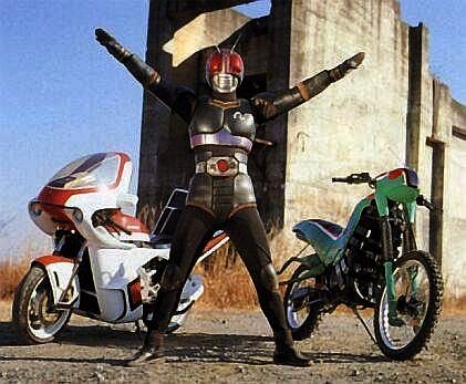Road Sector, Kamen Rider Black and Battle Hopper
