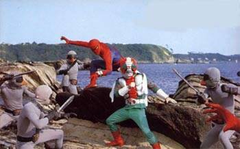 Kamen Rider V3 and Spider-Man - thanks TommyPR5@aol.com