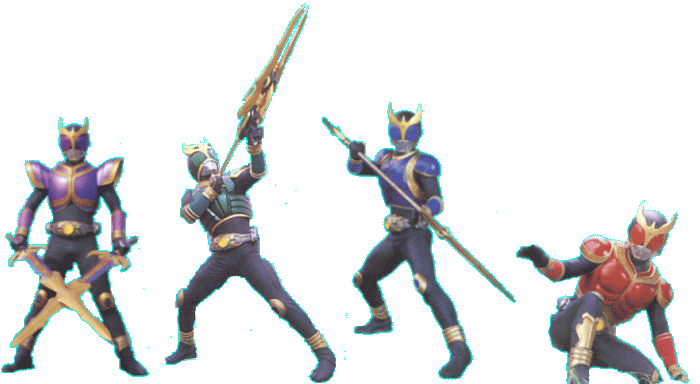 Kuuga - Rising forms