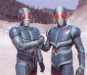 Kamen Rider ZO and Kamen Rider J